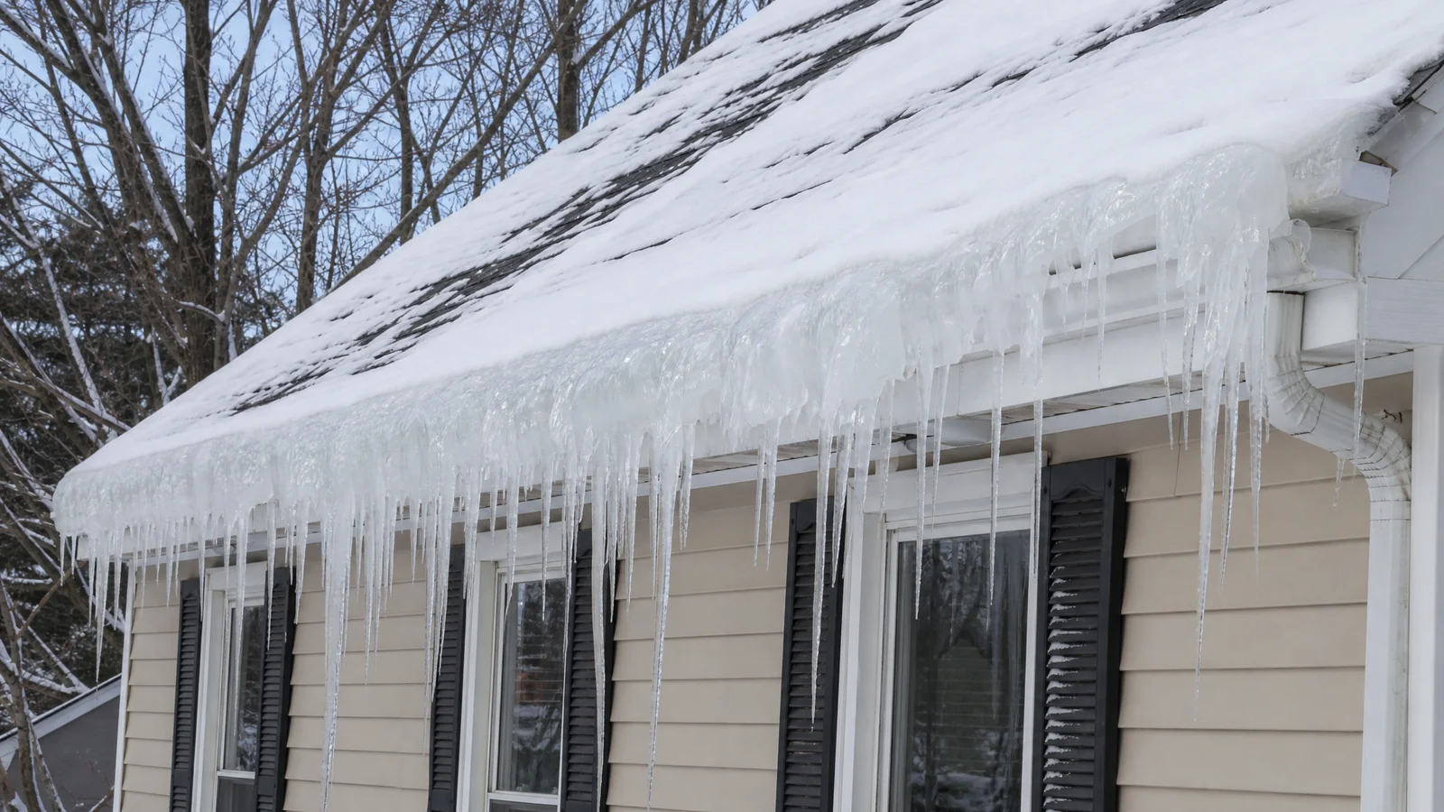 Ice Dam Repair & Roof Ventilation