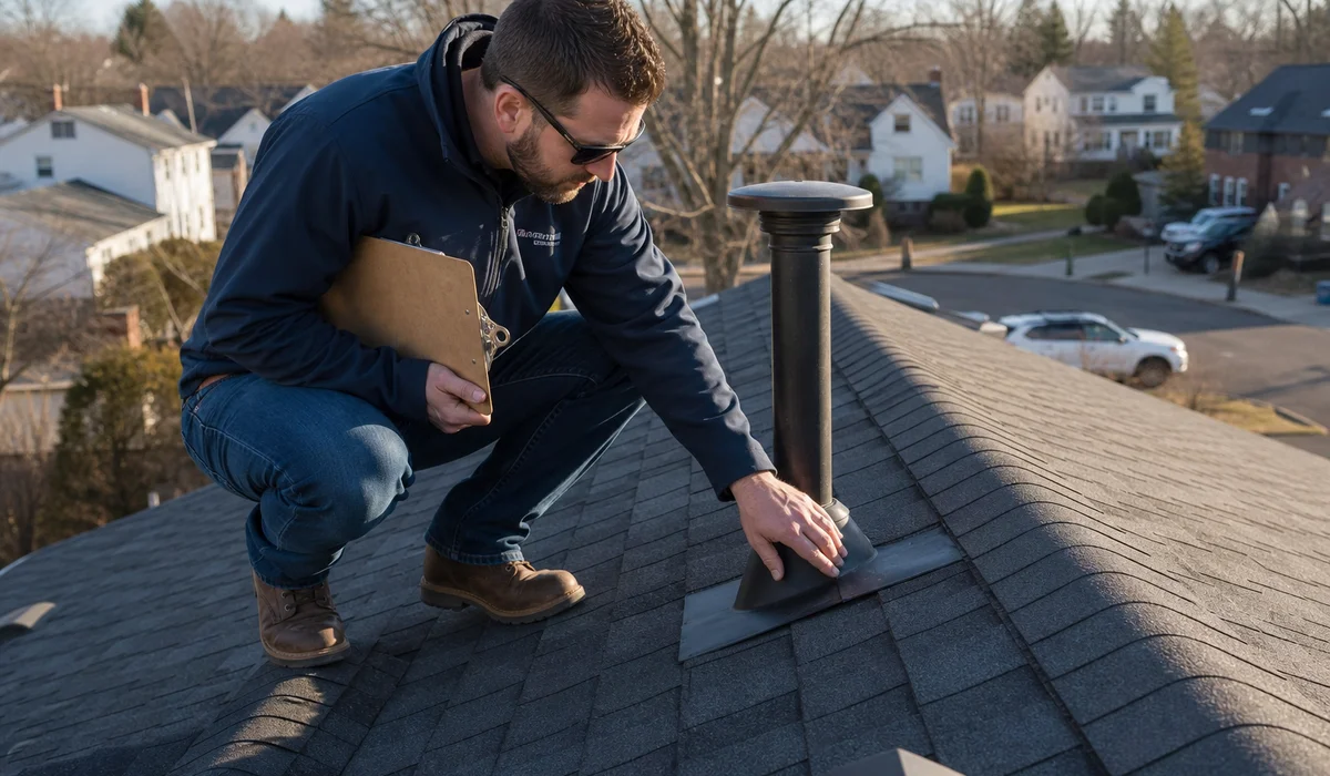 Professional summer roof inspection